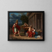 Œdipe à Colone - Jean Antoine Théodore Giroust — framed artwork on a wall