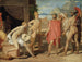 Achille receiving the envoys of Agamemnon in his tent - Jean-Auguste-Dominique Ingres — artwork view