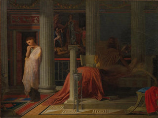Antiochus and Stratonice - Jean-Auguste-Dominique Ingres — artwork view