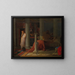 Antiochus and Stratonice - Jean-Auguste-Dominique Ingres — framed artwork on a wall