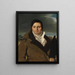 Joseph-Antoine Moltedo - Jean-Auguste-Dominique Ingres — framed artwork on a wall
