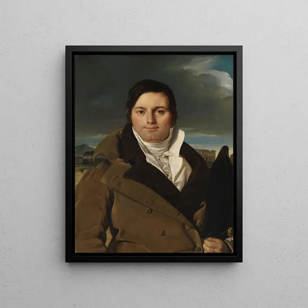 Joseph-Antoine Moltedo - Jean-Auguste-Dominique Ingres — framed artwork on a wall