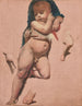 Study for the Child Jesus of the vow of Louis XIII in Montauban Cathedral - Jean-Auguste-Dominique Ingres — artwork view