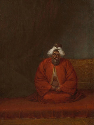Jean Baptiste Vanmour - De moefti hoofd van de religieuze zaken.webp