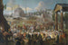 the Sultan's procession in Istanbul - Jean-Baptiste Vanmour — artwork view