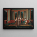 Women drinking coffee - Jean-Baptiste Vanmour — framed artwork on a wall