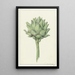 Artichoke - Jean Bernard — framed artwork on a wall
