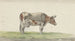 Cow standing to the right - Jean Bernard — artwork view