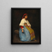 L'Italienne - Jean Béraud — framed artwork on a wall