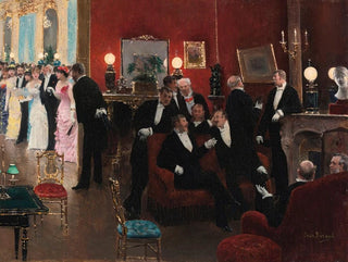 La réception - Jean Béraud — artwork view