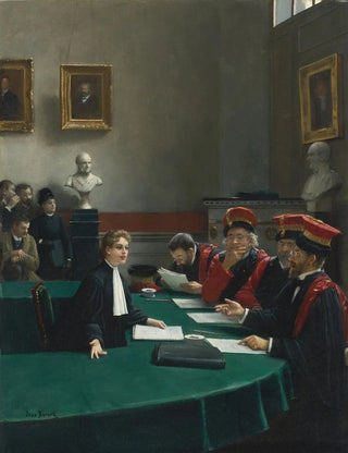 Jean Braud - Salle dexamen de doctorat.webp