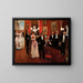 Scene of the Ball - Jean Béraud — framed artwork on a wall