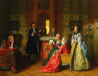A reading of Molière - Jean Carolus — artwork view