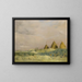 Les trois tas - Jean-Charles Cazin — framed artwork on a wall