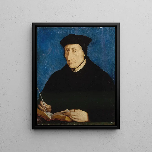 Guillaume Budé 1467-1540 - Jean Clouet — framed artwork on a wall