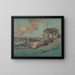 View of Noisy-le-Sec - Jean Constant Pape — framed artwork on a wall
