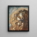 La roue du monde - Jean Delville — framed artwork on a wall