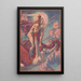 The Victorious Genius - Jean Delville — framed artwork on a wall