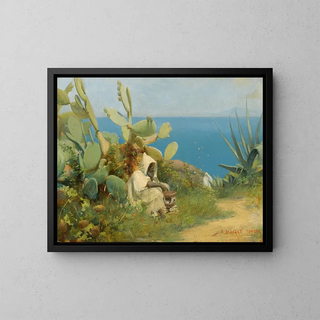 Tanger - Jean Discart — framed artwork on a wall