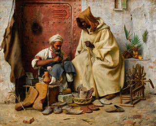 The Shoemaker - Jean Discart — artwork view