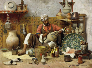 L'atelier de poterie - Jean Discart — artwork view