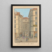Passage de la Monnaie depuis Belair - Jean Dubois — framed artwork on a wall