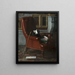 A corner of the painter's living room - Jean François Gigoux — framed artwork on a wall
