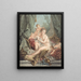 La toilette de Vénus - Jean François Janinet — framed artwork on a wall