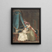 Indiscrétion - Jean François Janinet — framed artwork on a wall