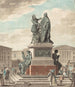 Project of a monument to be erected for the king - Jean François Janinet — artwork view