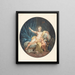 Venus disarming love - Jean François Janinet — framed artwork on a wall