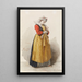 Breton Bride Painting - Jean François Portaels — framed artwork on a wall