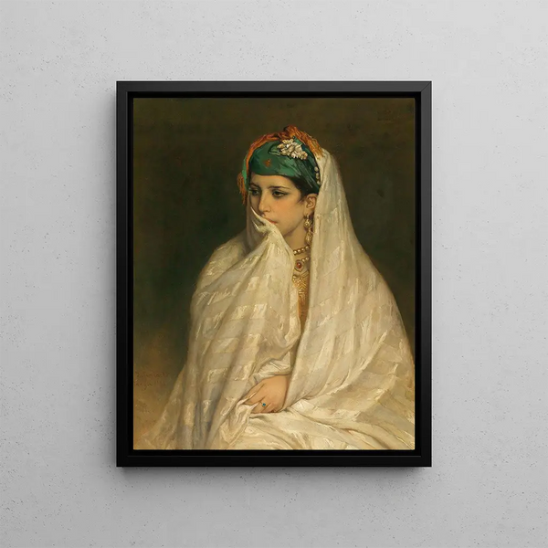 Tanger Jewish Painting - Jean François Portaels — framed artwork on a wall