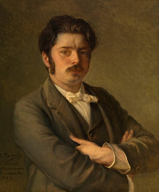 Jean Franois Portaels - The Composer Albert De Vleeshouwer.webp