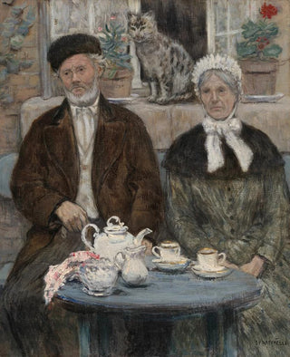 Jean Franois Raffalli - Afternoon Tea.webp