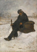 The railway worker in the snow - Jean François Raffaëlli — artwork view