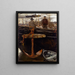 North Sea Fishermen - Jean François Raffaëlli — framed artwork on a wall
