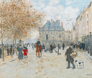 Le quai Malaquais à Paris - Jean François Raffaëlli — artwork view