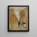 A street in Asnières - Jean - François Raffalli — framed artwork on a wall