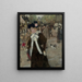 Elegant Painting on Boulevard des Italiens Paris - Jean François Raffaëlli — framed artwork on a wall