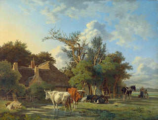Landscape Painting - Jean François Valois — artwork view