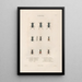 Insects collected in Africa and America Pl06 - Jean Gabriel Prêtre — framed artwork on a wall