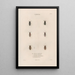 Insects collected in Africa and America Pl07 - Jean Gabriel Prêtre — framed artwork on a wall