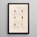 Insects collected in Africa and America Pl10 - Jean Gabriel Prêtre — framed artwork on a wall