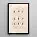 Insects collected in Africa and America Pl27 - Jean Gabriel Prêtre — framed artwork on a wall