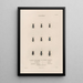 Insects collected in Africa and America Pl29 - Jean Gabriel Prêtre — framed artwork on a wall