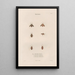 Insects collected in Africa and America Pl49 - Jean Gabriel Prêtre — framed artwork on a wall