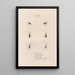 Insects collected in Africa and America Pl56 - Jean Gabriel Prêtre — framed artwork on a wall