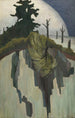 Landscape Symbolist Painting - Jean Goulden — artwork view
