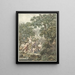 Landscape Arcadian - Jean Grandjean — framed artwork on a wall